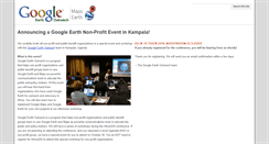 Desktop Screenshot of kampala.earthoutreach.org